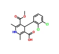 CAS 123853-39-4|1,4-डाइहाइड्रो-2,6-डाइमिथाइल-4-(2',3'-डाइक्लोरोफेनिल)-5-कार्बोक्सी मिथाइल{{ 10}}पाइरीडीनकार्बोक्सिलिक एसिड